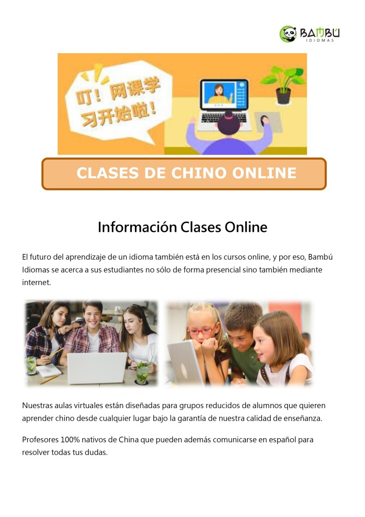 clases de chino online